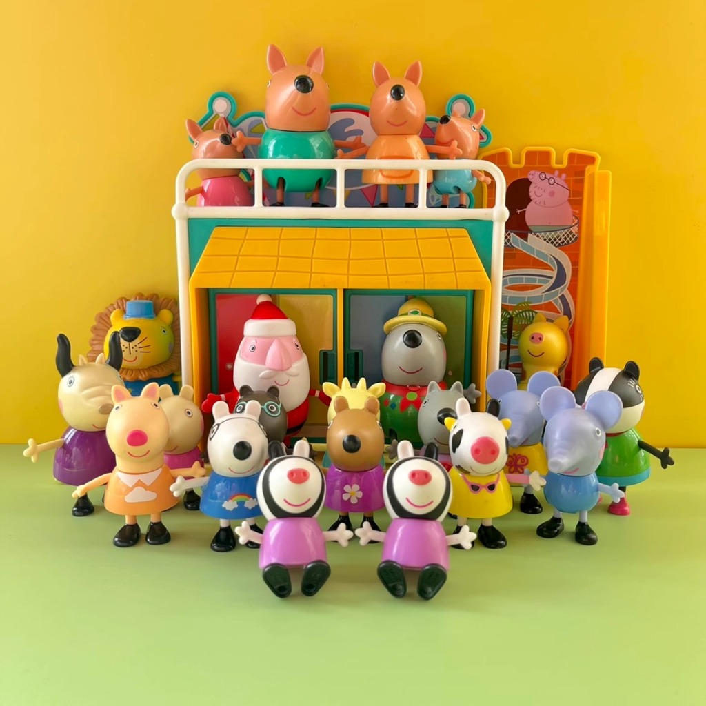 Mô Hình Búp Bê Nhân Vật Hoạt Hình Peppa Pig Anpanman