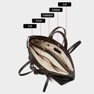 Thời Trang Mới Da Thật Chính Hãng Túi Tote Cao Cấp Nữ Retro Da Bò Túi Đeo Vai Thường Ngày