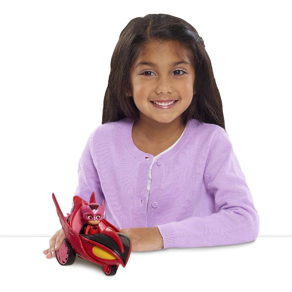 Pj Masks Hero Blast Vehicles - Bộ hình hành động và xe Owlette