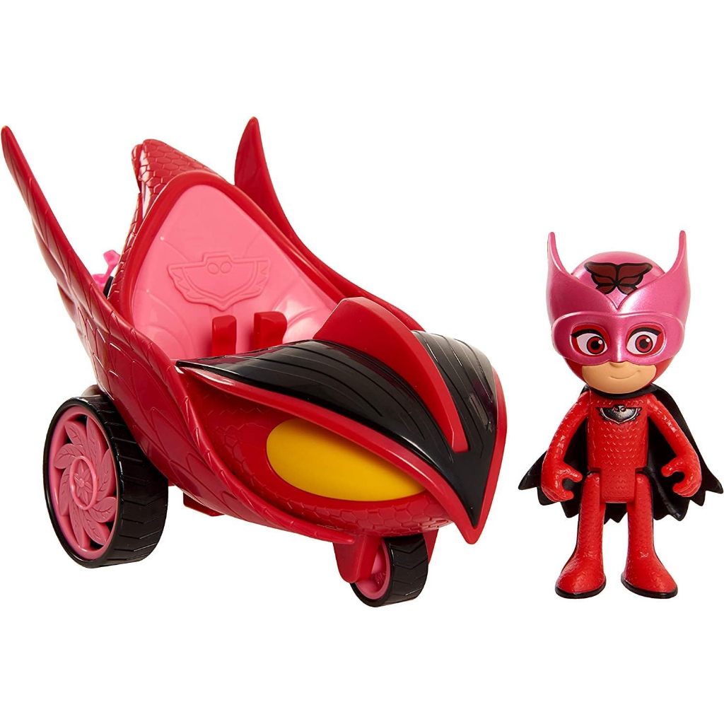 Pj Masks Hero Blast Vehicles - Bộ hình hành động và xe Owlette