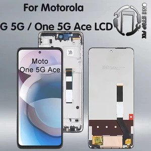 6,7 "Dành Cho Motorola Moto One 5G Ace XT2133 Màn Hình LCD Bộ Số Hóa Cảm Ứng Thay Thế Cho Moto G 5G Màn Hình LCD
