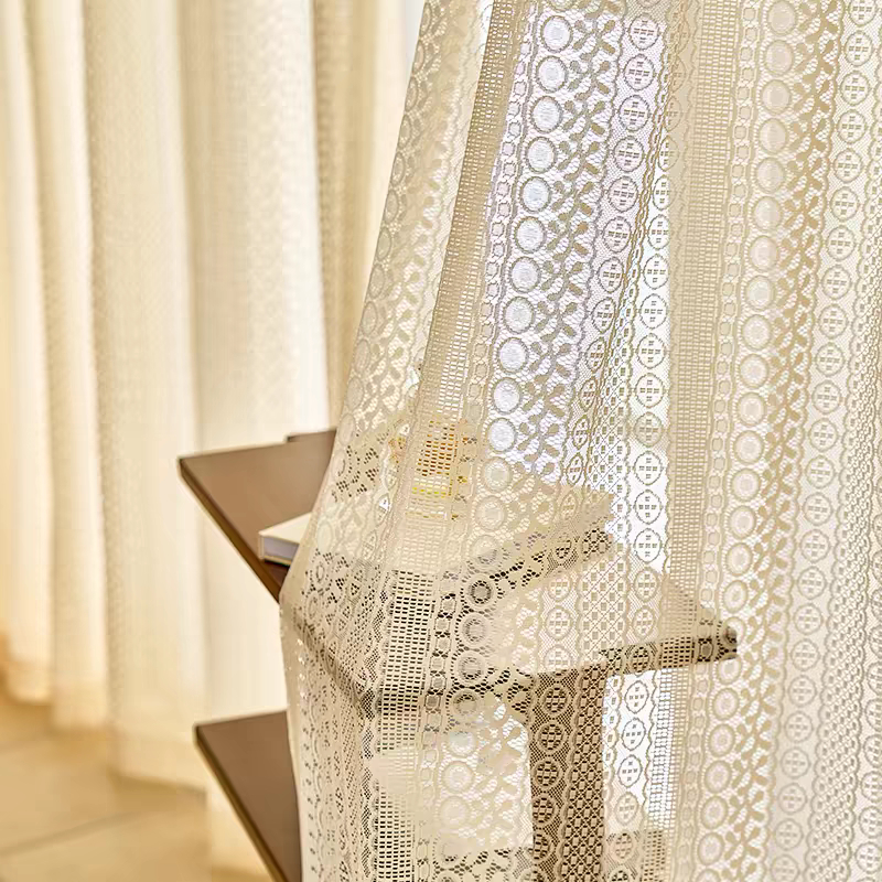 Bohemia Rỗng Ren Sheer Rèm Cho Phòng Khách Cửa Sổ Drape Boho Lãng Mạn ...