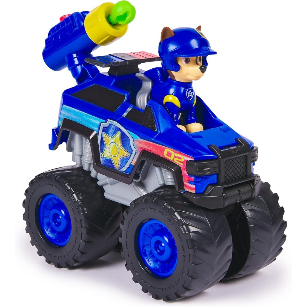 Paw Patrol: Rescue Wheels Chase 's Cruiser, Xe tải đồ chơi có bệ phóng phóng phóng và nhân vật hành động sưu tập