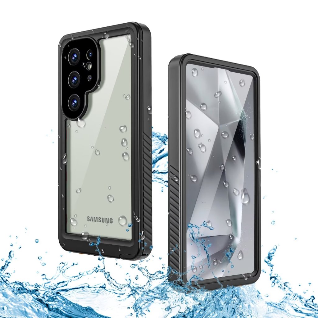 Ốp Chống Thấm Nước IP68 Cho Samsung Galaxy S25 Ultra S24 S23 FE S21 S26 A16 Lặn Bơi Thể Thao Ngoài Trời Chống Rơi TPU Chống Bụi Toàn Bộ Vỏ Điện Thoại Giáp