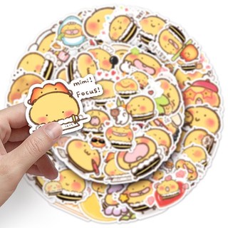 Bộ 50 Miếng Dán Ong Dễ Thương Động Vật Graffiti Hoạt Hình Laptop Điện Thoại Hành Lý Cốc Chống Thấm Nước Kawaii Miếng Dán