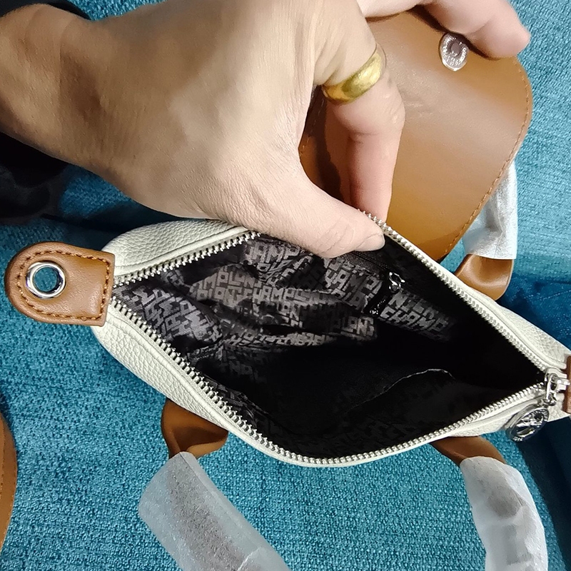 Chiến Ngựa Mới Họa Tiết Vải Lười Cầm Tay Đeo Ngang Nữ Túi Thời Trang Lật Bánh Bao Có Hộp