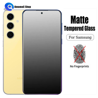 Kính cường lực chống vân tay, mồ hôi màn, màu nhám sang trọng cho Samsung Galaxy a16 a06 a25 a35 a55 a15 a05 a05s a24 a34 a54 a14 a04 a04s a03 4g 5g