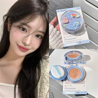 Jojo DIARY Air Cushion Cream 3 Màu Mỏng Và Nhẹ Kem BB Dưỡng Ẩm Lâu Dài Kiểm Soát Dầu Đệm Chống Thấm Nước Nhỏ Gọn JJ-077