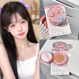 Jojo DIARY Air Cushion Cream 3 Màu Mỏng Và Nhẹ Kem BB Dưỡng Ẩm Lâu Dài Kiểm Soát Dầu Đệm Chống Thấm Nước Nhỏ Gọn JJ-077