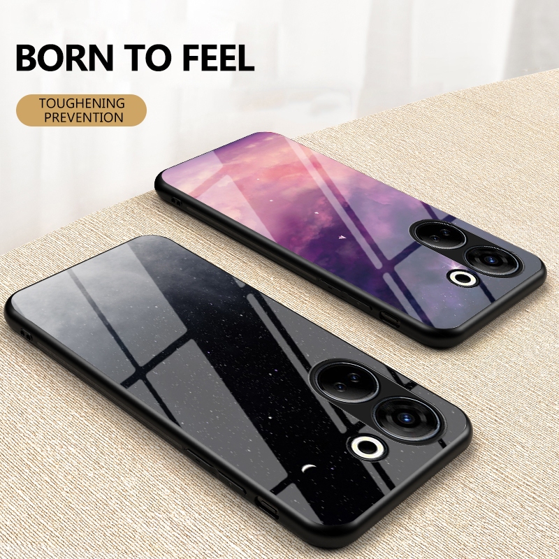 Dành cho Tecno Camon 20 Pro 4G Vỏ kính cường lực Vỏ cứng hoạt hình