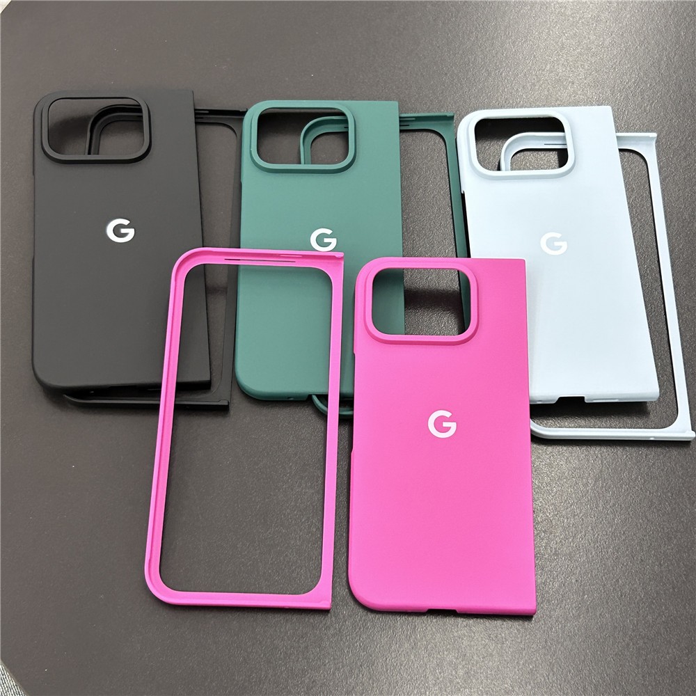 Ốp Lưng Chính Hãng Cho Google Pixel 9 Pro Gấp Ốp Lưng Siêu Mỏng Matte Cứng PC Lật Điện Thoại Cho Pixel Fold 2 Cản Bảo Vệ Toàn Diện
