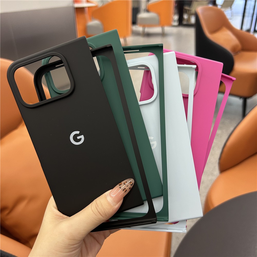 Ốp Lưng Chính Hãng Cho Google Pixel 9 Pro Gấp Ốp Lưng Siêu Mỏng Matte Cứng PC Lật Điện Thoại Cho Pixel Fold 2 Cản Bảo Vệ Toàn Diện