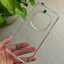 Dành Cho Honor Magic 7 Pro, 7 Ốp điện thoại ELVEV Trong Suốt Matte PC Cứng Chống Sốc Bán Trong Suốt Mặt Sau Hút