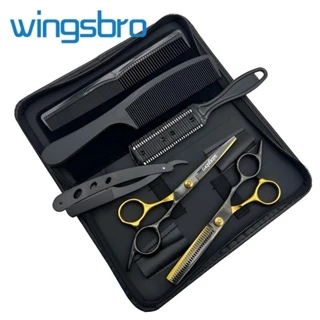wingsbro Bộ Kéo Cắt Tóc Chuyên Nghiệp, Bộ Kéo Cắt Tóc Salon 6,7 Inch Dụng Cụ Và Phụ Kiện Kiểu Tóc