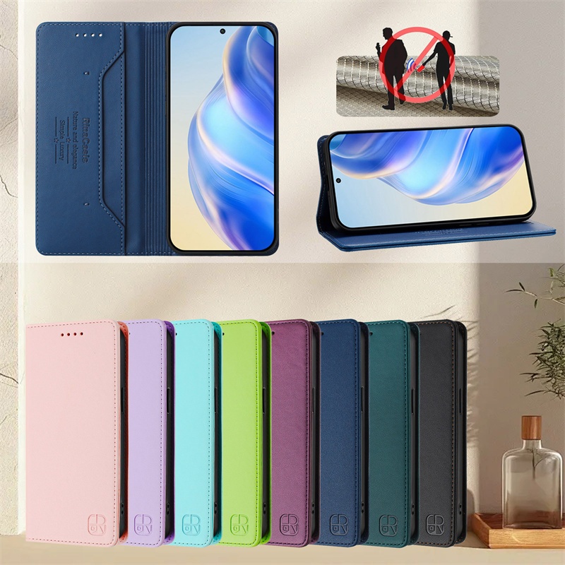 Ốp Lưng Cho Tecno Pova 4 5 6 Pro Neo 2 3 4G 5G Flip Cover TPU Silicone Ốp Lưng Ví Da PU