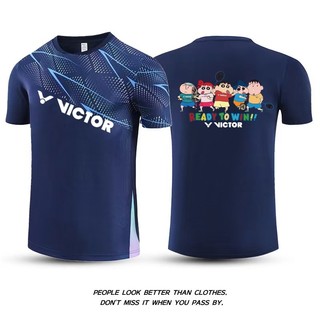 Áo sơ mi cầu lông Victor mới 2024 dành cho bé trai và bé gái, khô nhanh, thoáng khí, bóng chuyền dáng rộng, tập bóng rổ và đồ thể thao thi đấu