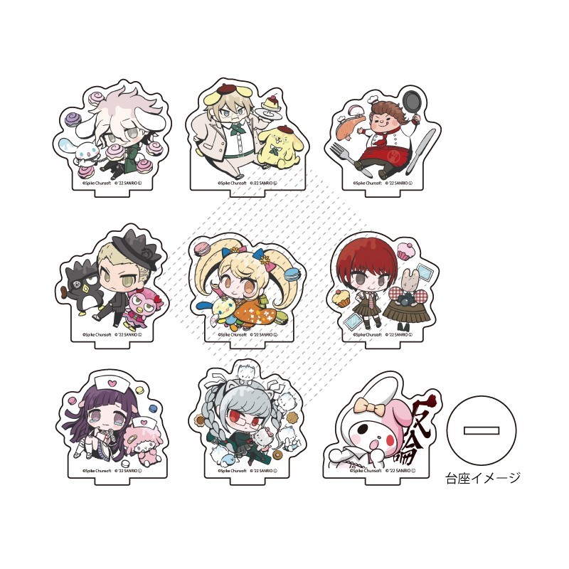 Trò Chơi Danganronpa Mini Acrylic Đứng Búp Bê Amashi Rantaro Momota Kaito Naegi Makoto Anime Hình Mẫu Tấm Đồ Chơi Cosplay Cho Quà Tặng
