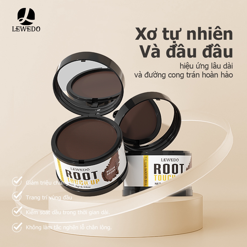 SEVICH Hair Line Powder Magic Root Cover Up Hair Loss Concealer 4g Bột Phấn Tóc Chống Thấm Nước