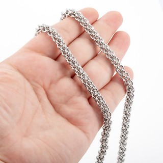Dây chuyền thủ công bằng thép không gỉ nhỏ Trang sức tự làm Dây chuyền áo len thời trang Dây chuyền túi