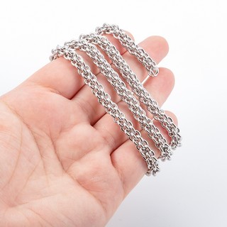 Dây chuyền thủ công bằng thép không gỉ nhỏ Trang sức tự làm Dây chuyền áo len thời trang Dây chuyền túi