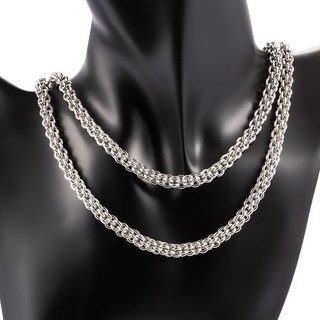 Dây chuyền thủ công bằng thép không gỉ nhỏ Trang sức tự làm Dây chuyền áo len thời trang Dây chuyền túi