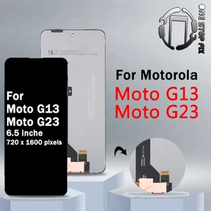 Dành Cho Motorola G13 Màn Hình LCD Cảm Biến Cảm Ứng Bảng Chữ Số Hội Cho Motorola Moto G23 Màn Hình Thay Thế