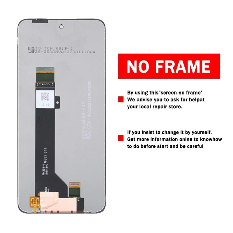 Dành Cho Motorola G13 Màn Hình LCD Cảm Biến Cảm Ứng Bảng Chữ Số Hội Cho Motorola Moto G23 Màn Hình Thay Thế