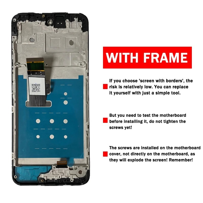 Dành Cho Motorola G13 Màn Hình LCD Cảm Biến Cảm Ứng Bảng Chữ Số Hội Cho Motorola Moto G23 Màn Hình Thay Thế
