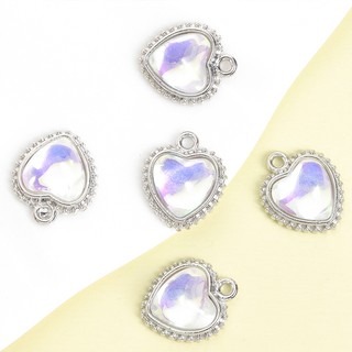 10 Chiếc Choker & Vòng Tay Thủy Tinh Hợp Kim, Mặt Dây Trái Tim, Quà Tặng Ngày Lễ Tình Nhân