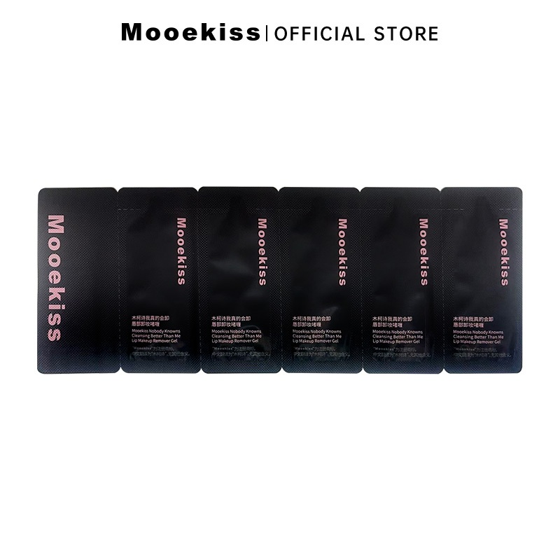 Sữa rửa mặt Mooekiss Lip Remover Gel dưỡng ẩm và bảo vệ môi 5g