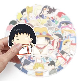 Bộ 50 Ôm Mặt Biểu Tượng Cảm Xúc Dán Laptop Xe Đạp Ván Trượt Miếng Dán Kid DIY Graffiti Chống Thấm Nước
