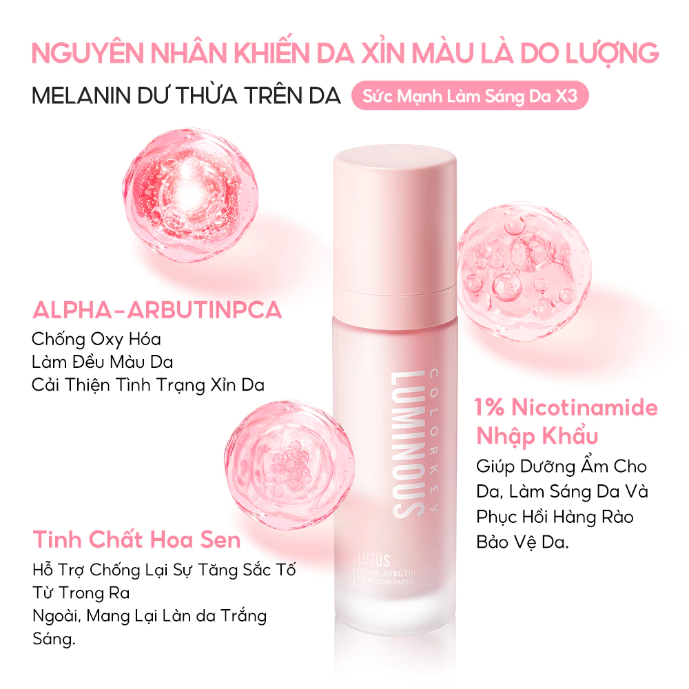 Ảnh Gel Dưỡng Ẩm COLORKEY LUMINOUS Phù Hợp Da Nhạy Cảm Giúp Dưỡng Ẩm Từ Bên Trong, Hỗ Trợ Làm Sáng Da 50ml 3