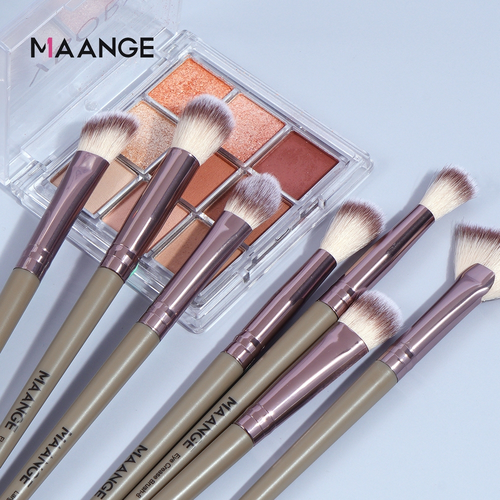 MAANGE Bộ 30 cọ trang điểm làm đẹp chuyên nghiệp kèm túi nhung cao cấp 51477
