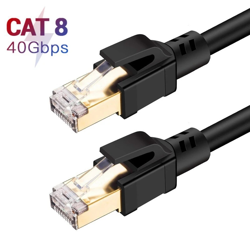 5m 10m 20m 30m Cáp Ethernet CAT8 40Gbps 2000 MHz CAT 8 RJ45 Mạng Lan ...