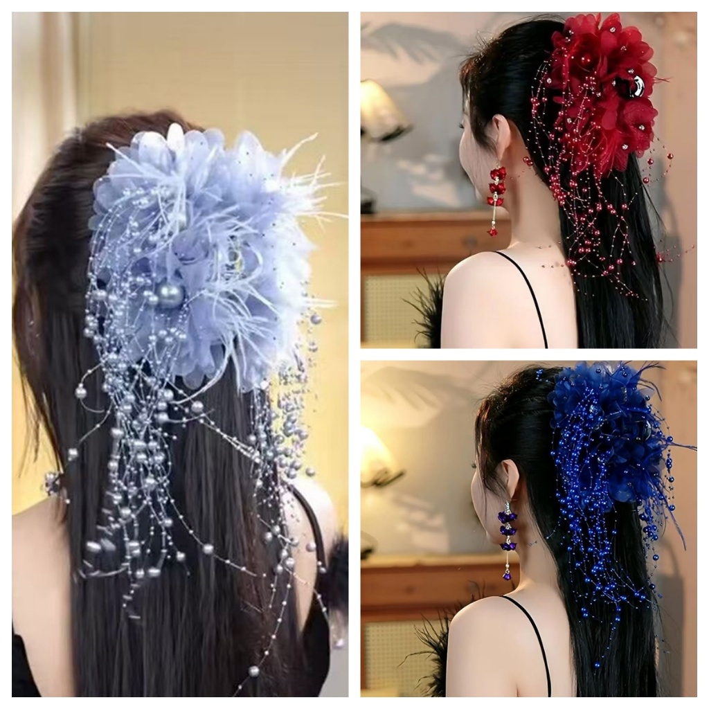 Julyhot Tính Khí Thanh Lịch sel Kẹp Tóc Cho Nữ Bé Gái Kẹp Phóng Đại Lớn Phụ Kiện Tóc Thời Trang Quà Tặng Massivedeals