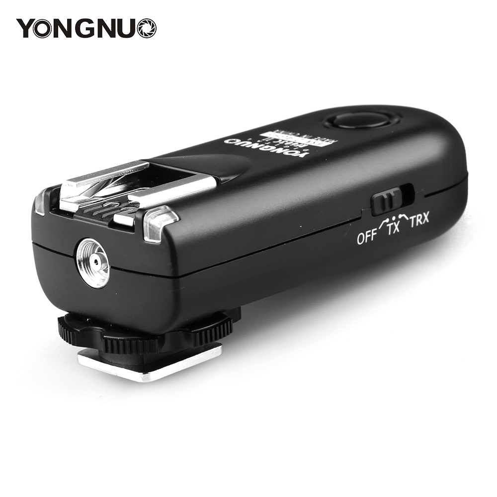 YONGNUO Draadloze flitsontspanner RF-603 II C3 voor Canon camera's 1D, 5D, 7D, 10D, 20D, 30D, 40D, 50D, 6D, 60D, 65D, 70D met 2,4 GHz frequentie en tot 100 m bereik