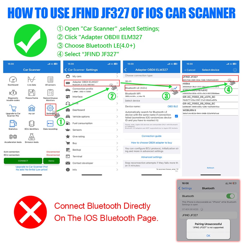 【Hàng giao ngay】Jfind JF700 JF327 Hỗ trợ tiếng Việt. Máy Quét Ô Tô Xe Máy Rõ Ràng Động Cơ Kiểm Tra Mã Lỗi Phân Tích Cho Xe Honda Yamaha Adapter Cáp Nối Dài OBD2 ELM327 Động Cơ Ô Tô Công Cụ Sửa Chữa