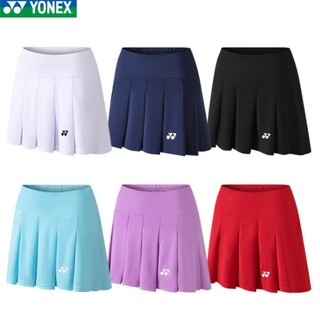 Yonex váy cầu lông nữ váy ngắn thể thao quần vợt chống chói khô nhanh thoáng khí thoải mái quần thể thao thông thường