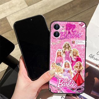Ốp Lưng Barbie Màu Hồng Cho VIVO Y05 Y17 Y12 Y15 Y11 Y16 Y17S Y20 Y20S Y11S Y12S Y02 Y19 Y21 Y15S Y15A Y35 Y51 Y51S Y81 Y85 Y91C Y91 Y93 Y95 Y36 V19 V20 V21E V23 Vỏ Mờ Mềm DC