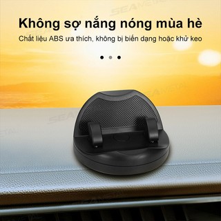 SEAMETAL Giá đỡ điện thoại trên ô tô ABS biển số đỗ xe xoay 360° bền bỉ và không phai màu