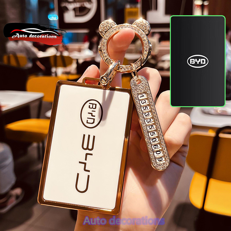 Móc khóa BYD NFC BYD sealion 6 / sealion 7 / M6 / cá heo / atto3 / seal ...