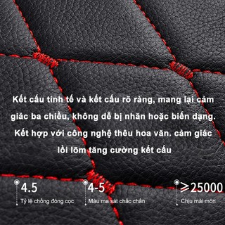 Bọc ghế ô tô SEAMETAL Ghế da ô tô thoáng khí chống trượt cho tất cả các phụ kiện nội thất ô tô