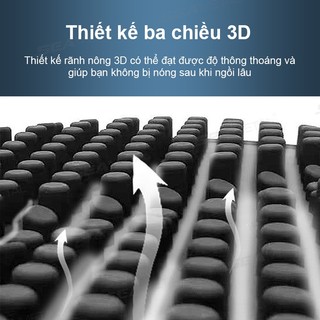 Seametal Xe Máy Silicon Đệm Ghế Thoáng Khí Ghế Dành Cho Xe Điện Autocycle 3D Gel Thoải Mái Ghế Thảm