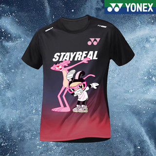 Áo Sơ Mi Yonex 2024 Phong Cách Mới YY Áo Sơ Mi Cầu Lông Top Nam Nữ Đội Hàn Quốc Cùng Trang Phục Thi Đấu Áo Thun Trẻ Em Nhanh Khô Giảm Béo Áo Thun Tập Luyện