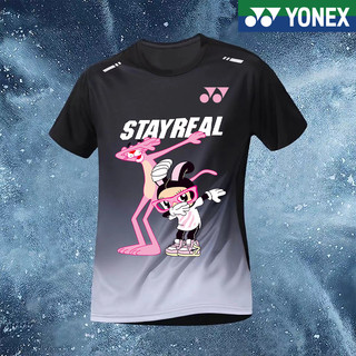 Áo Sơ Mi Yonex 2024 Phong Cách Mới YY Áo Sơ Mi Cầu Lông Top Nam Nữ Đội Hàn Quốc Cùng Trang Phục Thi Đấu Áo Thun Trẻ Em Nhanh Khô Giảm Béo Áo Thun Tập Luyện
