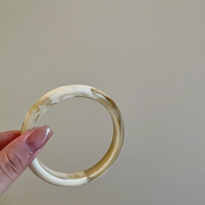[Jewbeauty] Vòng tay tròn đơn giản Faint mùa thu đông retro cá tính thiết kế thời trang vòng tay thích hợp trang sức tay khí chất cao cấp