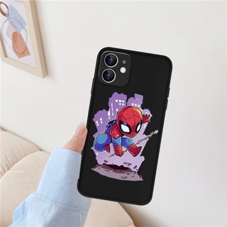 Ốp Lưng Cho OPPO A15 A16 A16K A17 A31 A33 A37 A3S A5S A12 A53 A54 A55 71 A73 A74 A76 A83 A92 A9 A5 A92S A93 A97 F11 F5 F7 F9 Vỏ Họa Tiết Người Sắt Mờ Người Nhện Captain America