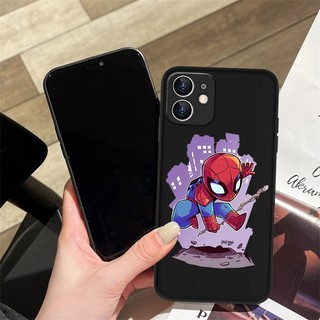 Ốp Lưng Cho OPPO A15 A16 A16K A17 A31 A33 A37 A3S A5S A12 A53 A54 A55 71 A73 A74 A76 A83 A92 A9 A5 A92S A93 A97 F11 F5 F7 F9 Vỏ Họa Tiết Người Sắt Mờ Người Nhện Captain America