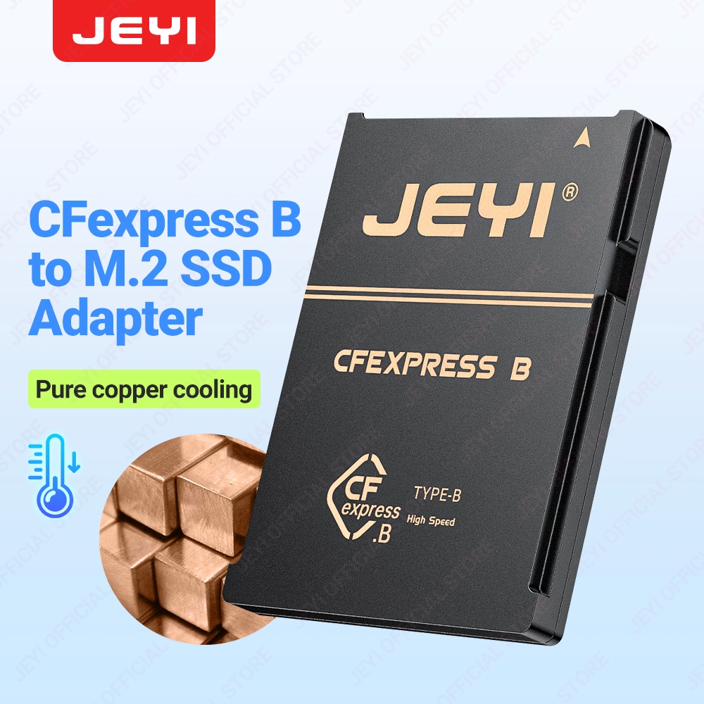 Jeyi 2230 M.2 NVMe SSD sang CFE Type-B Đồng Nguyên Chất Jeyi 2230 M.2 NVMe SSD sang CFE Type-B Đồng Nguyên Chất
