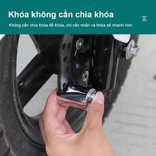 Khóa Phanh Đĩa Xe Máy SEAMETAL Chống Trộm Chất Liệu Thép Nguyên Khối Thiết Kế Thông Minh An Toàn